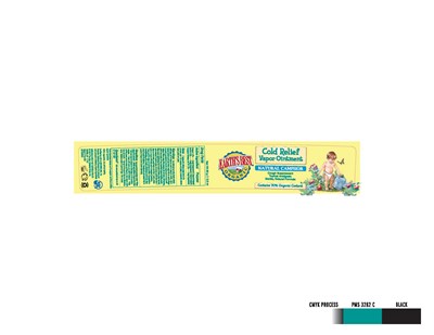 Image Of Jar Label (Eb0075800 Cold Relief Vapor Ointment Jar Label)